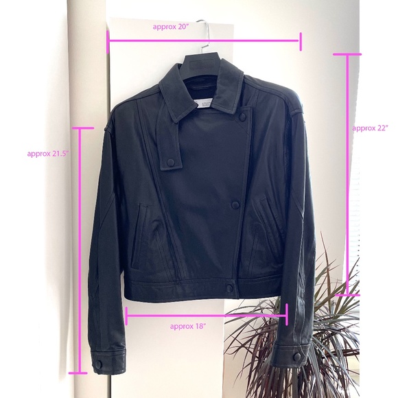 IRO Alkal Cropped Leather Jacket - Picture 4 of 11